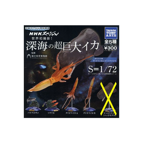 楽天市場】地球生命紀行タラバガニ＆日本近海の魚たち 全7種