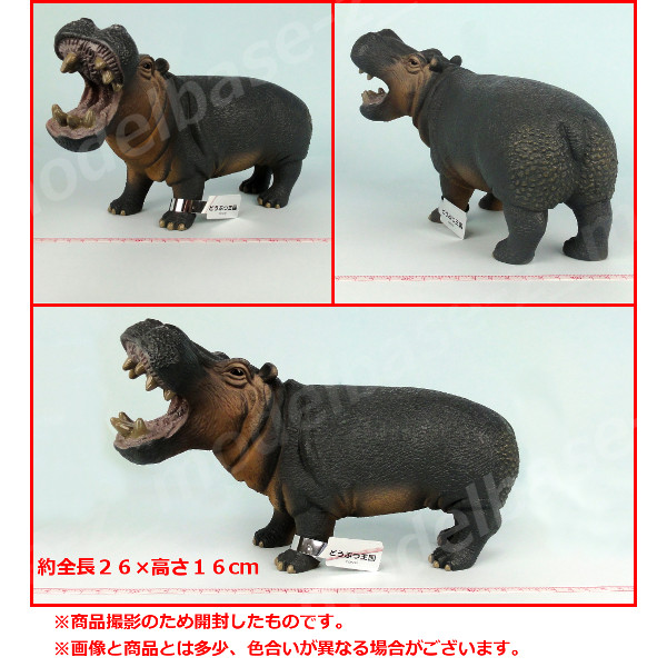 楽天市場 ソフビアニマル どうぶつ王国よりカバ １個エイコープライズ クレーンゲーム動物 アニマル ソフビフィギュア モデルベースｚ