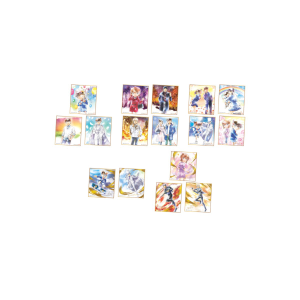 【送料無料】 名探偵コナン 色紙ＡＲＴ　パート５ 全１６種 バンダイ キャンディトイ　食玩