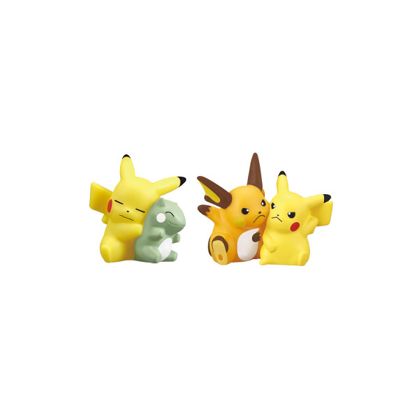 楽天市場 ポケットモンスターポケモンキッズ ピカチュウピカピカ大集合 編より １種 ピカチュウ ライチュウ バンダイキャンディトイ 食玩 モデルベースｚ