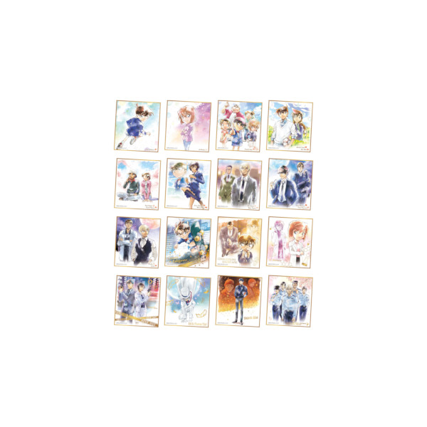 【送料無料】<BR>名探偵コナン<BR>色紙ART　パート７<BR>全１６種<BR><BR>バンダイ<BR>キャンディトイ　食玩