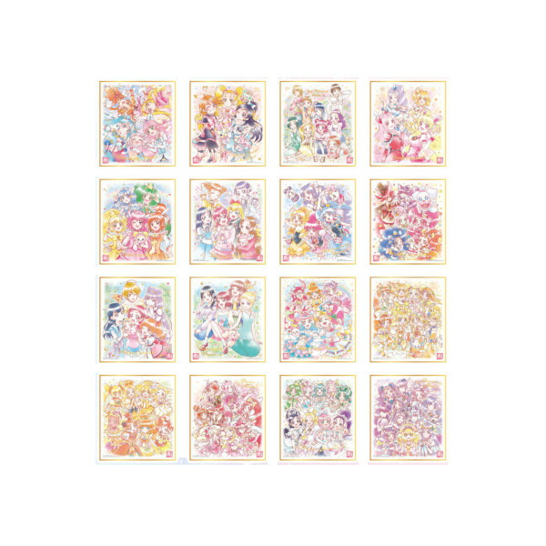 Amazon | プリキュア 色紙ART 20周年special 3 [全16種セット