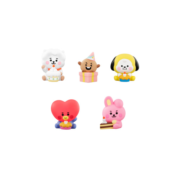 BT21 フィギュア 8体セット 楽天市場】送料無料 エンスカイ BT21 フィギュアパペット 8個