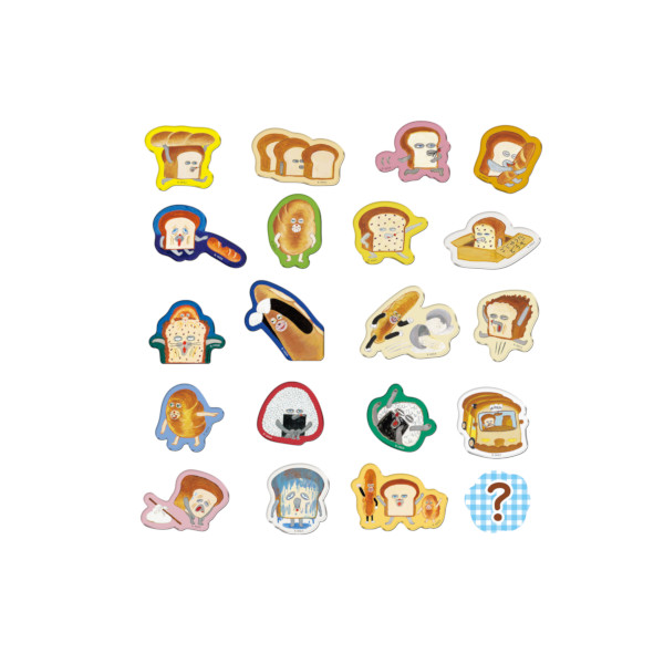 【送料無料】<BR>パンどろぼう<BR>キャラマグネッツ<BR>全２０種(シークレット入り)<BR><BR>バンダイ<BR>キャンディトイ　食玩