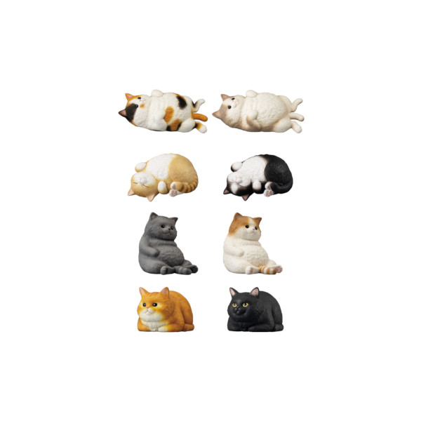 【送料無料】<BR>もっちりころりん♪ ねこ<BR>全８種<BR><BR>バンダイ<BR>キャンディトイ　食玩