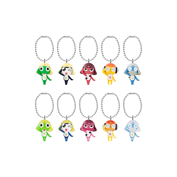 サウンドロップコンパクト ケロロ軍曹 第2弾であります! キーホルダー　全6種 楽天市場】サウンドロップコンパクト ケロロ軍曹 第2弾であります