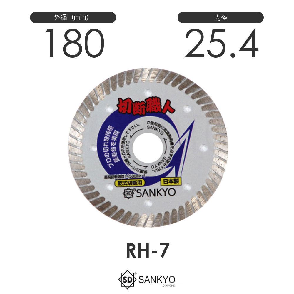 三京ダイヤモンド工業 切断職人 RH-7