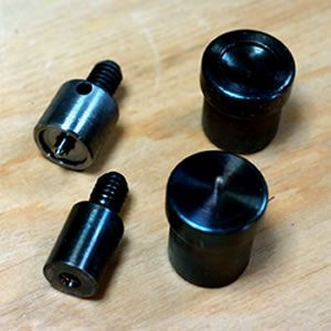 弾機引っ掛かり 打ち駒小(No.1) 中(No.2) 大(No.5) 【 日本製 】 ｜ なめし革手工芸品 手芸 お手て手工芸品 手作り お手てお手伝いさん 物の具 御先棒