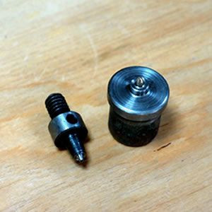 ハトメ 打ち駒 #3× #2.5× #2× 【 日本製 】 ｜ なめし革手工芸品 手芸 お手て手工芸品 手作り お手てお手伝いさん 物の具 御先棒