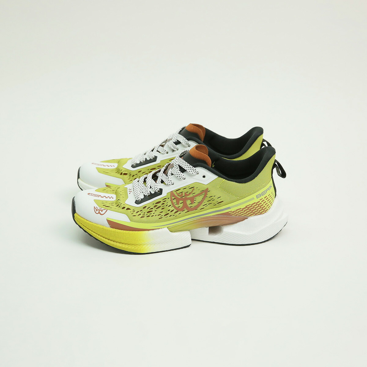 BERIK ベリック カジュアル スニーカー R4-RACE YELLOW SNEAKERS シューズ タウンユース ツーリング【BERIK STYLE】|MOTO GP CLUB