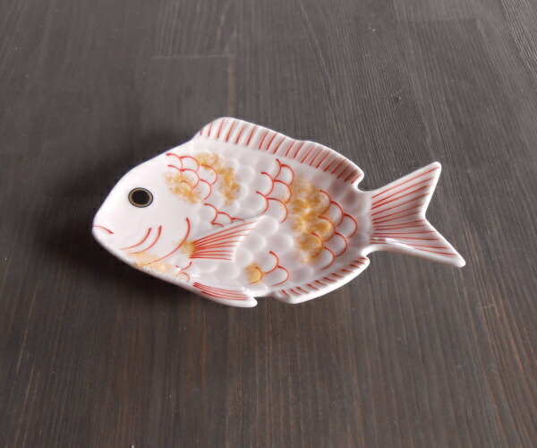 楽天市場】幸楽窯 錦 薄桜釉 金叩 鯛形 銘々皿 / 有田焼 和食器 正月