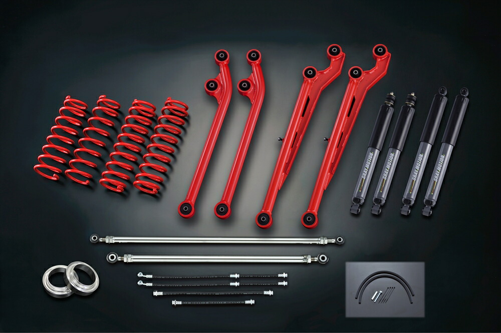 楽天市場】FARM サスペンションセット 新型ジムニーシエラJB74【 SSEX