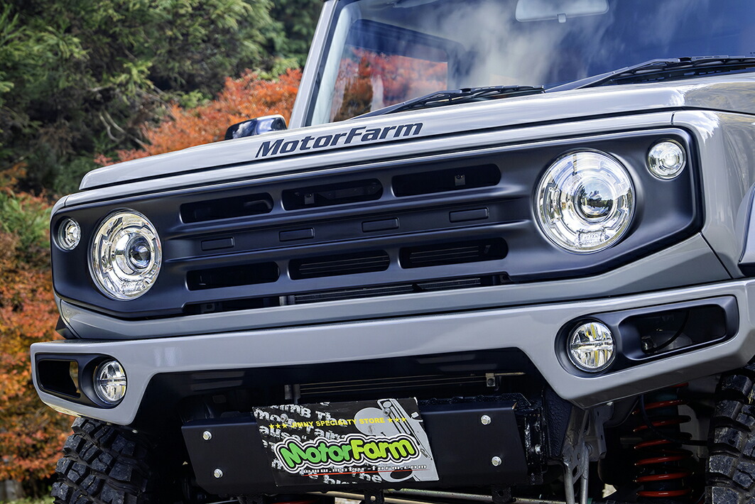 楽天市場】FARM ABS製ビンテージグリル 未塗装 JA11 JB31