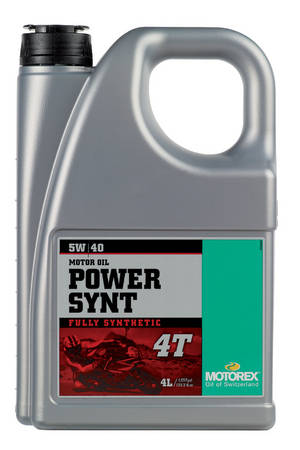 デイトナ/MOTOREX POWER SYNT 4T（SAE 5W-40） 4L｜ＭＰＣストア 10,584円