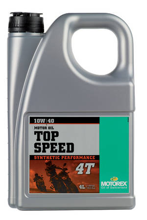 デイトナ/MOTOREX TOP SPEED MC 4T（SAE 10W-40） 4L｜ＭＰＣストア