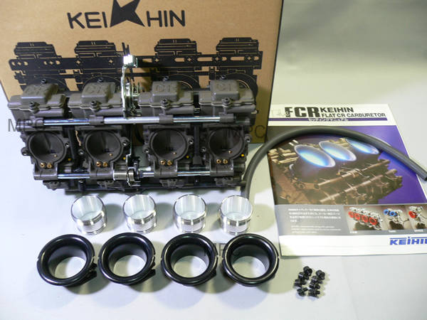 GS400 KEIHIN FCRΦ37 キャブレターキット（ホリゾンタル/キャブピッチ