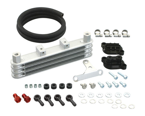 キタコ grom(JC61.75) スーパーオイルクーラー3 BKシリンダーヘッド上部マウント / 360-1432820|MPCストア