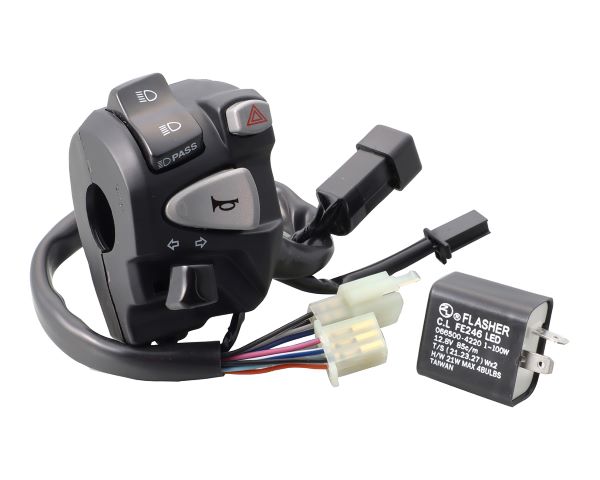 キタコ Lハンドルスイッチ XSR125 (RE46J) BVF1 / 756-0240100 14,245円