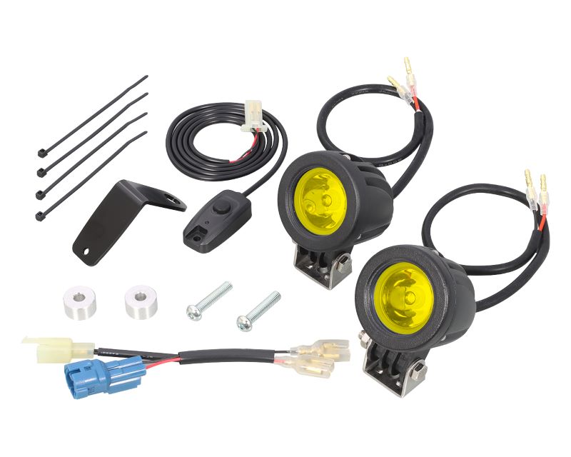 キタコ CT125 ハンターカブ LEDシャトルビームKIT (ヘッドライトブラケット装着タイプ) ライムイエロー / 800-1470330｜ＭＰＣストア