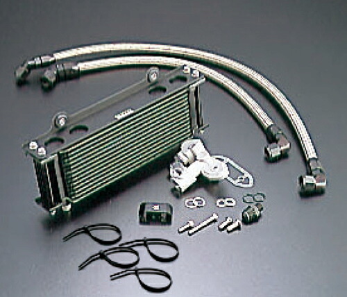 アクティブ GSX1100S オイルクーラーキット ストレート(サイド廻し) #8 9-10R BK / AC14055110BN｜ＭＰＣストア 55,440円