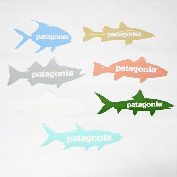 楽天市場 訳あり パタゴニア フィッシュ ステッカー 7種セット Patagonia Fish Stickers Set 釣り 魚 トラウト ターポン シール ネコポス 新品 エムズカンパニー