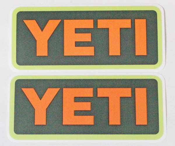 楽天市場】イエティ ロゴ ステッカー YETI LOGO STICKER E シール デカール クーラー タンブラー アウトドア チューン デコ  カスタム ネコポス 新 : エムズカンパニー