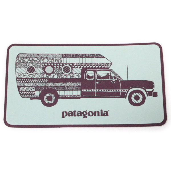 楽天市場 パタゴニア ウォーン ウェア トラック デリア キャンペーン ステッカー ミント Patagonia Worn Wear Sticker 非売品 車 シール デカール メール便 同梱可 即納 エムズカンパニー