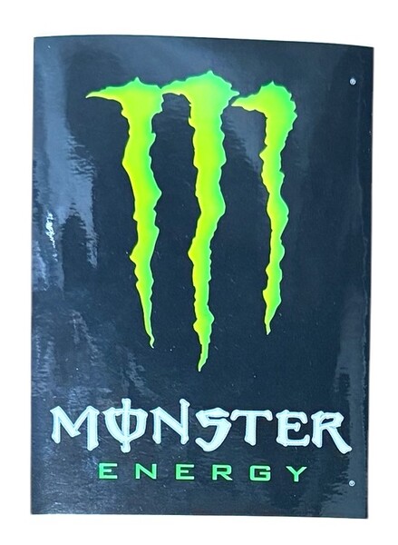海外限定 モンスターエナジー ステッカー 一枚 黄緑 モンスターエナジー ステッカーシート1 A4サイズ | クイックオンライン