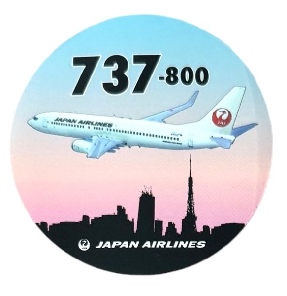 〇Cb右1161 JAL 日本航空 ステッカー 5枚まとめ 丸型 JAL(日本航空) - JAL A350ステッカー 限定品の通販 by