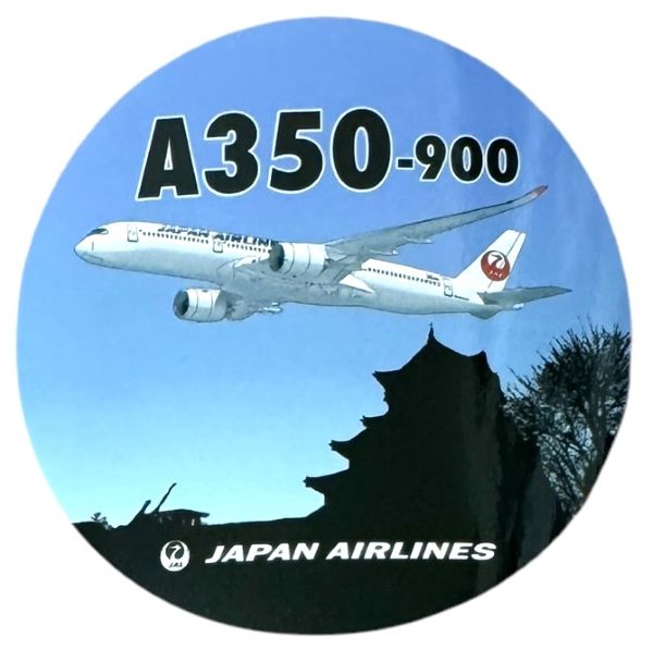 楽天市場】訳有 JAL A350-900 ステッカー 日本航空 エアバス