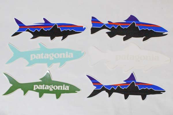 楽天市場 訳あり パタゴニア 魚 ステッカー 6種セット Patagonia Fish Stickers Set フィッツロイ トラウト ボーンフィッシュ ターポン シール 新品 エムズカンパニー