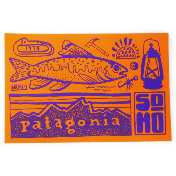 楽天市場 訳あり パタゴニア ステッカー 6種セット Patagonia ターポン ボーン レッド フィッツロイ トラウト バイソン Set 魚 釣り シール 新品 エムズカンパニー