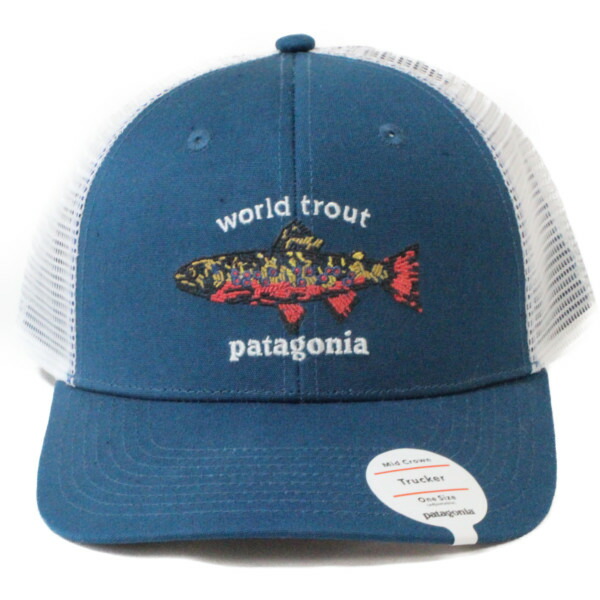 楽天市場 パタゴニア ワールドトラウト ブルック フィッシュステッチ トラッカーハット Patagonia World Trout Trucker Hat Bsrb 帽子 キャップ 釣 エムズカンパニー