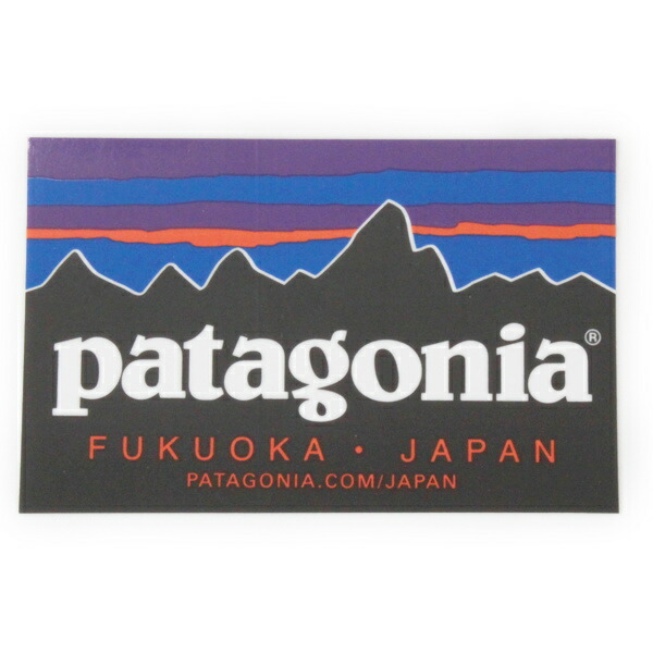 楽天市場】【マニア・コレクター】希少 パタゴニア ステッカー 福岡