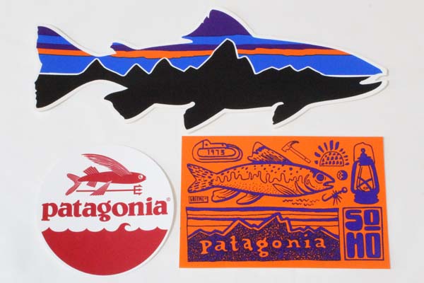 楽天市場】パタゴニア トライデント フィッシュ ステッカー 丸
