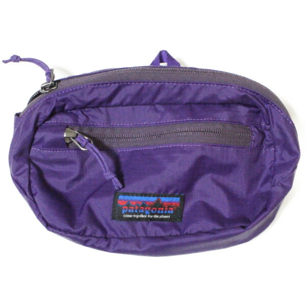 廃番 パタゴニア ウルトラライト ブラックホール ミニ ヒップ パック 紫 49447 PATAGONIA mini hip pack PUR トラベル ポーチ バッグ 新品画像