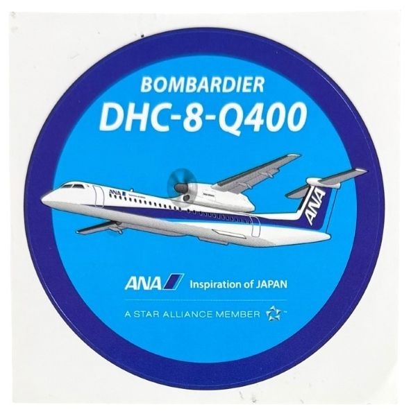 楽天市場】全日空 DHC8-Q400 ステッカー ANA STICKER 飛行機 旅客機
