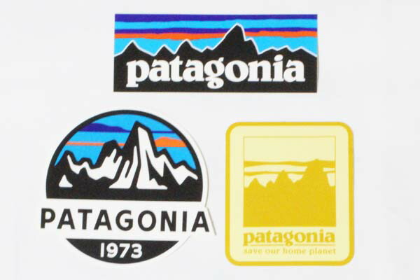 市場 訳あり 光沢 フィッツロイスコープ ステッカー Patagonia パタゴニア 3種セット