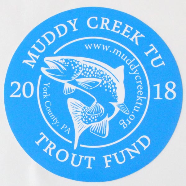 【楽天市場】【期間限定ポイント10倍】マッディクリーク 2018 ステッカー Trout Unlimited MUDDY CREEK TU