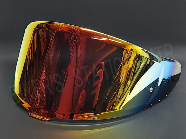 EXTRA エキストラ CWR-F2 ダークスモークレッド ミラーシールド ピンロックシールド SHOEI ショウエイ X-Fifteen X-15 Z-8 WYVERNゼロ ワイバーンゼロ 管理T|BIKER’S STATION MTR