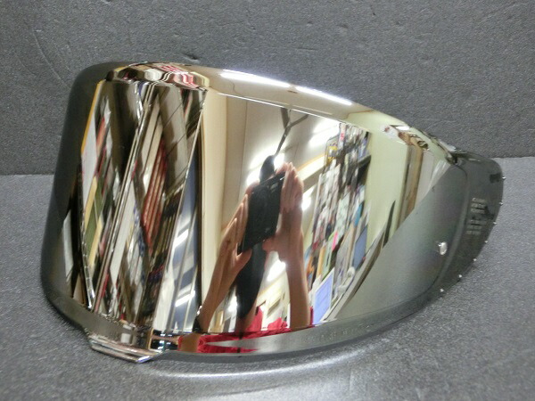 SHOEI CWR-F2シールド ソフトスモークミラーシルバー Z-8 Ｘ-15 CWR-F2 ソフトスモークミラーシールド｜オプション＆リペア