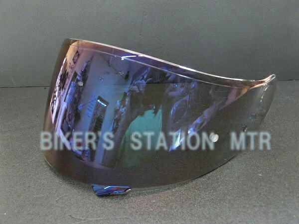 SHOEI ショウエイ 純正 CNS-1 メロースモークブルーミラーシールド ピンロックシールド GT-Air GT-Air2 OPTICSON オプティクソン NEOTEC ネオテック 管理T|BIKER’S STATION MTR
