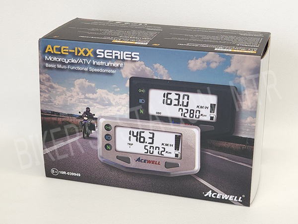 ACEWELL エースウェル 多機能デジタルメーター ACE-153 スピードメーター マルチメーター 管理T|BIKER’S STATION MTR