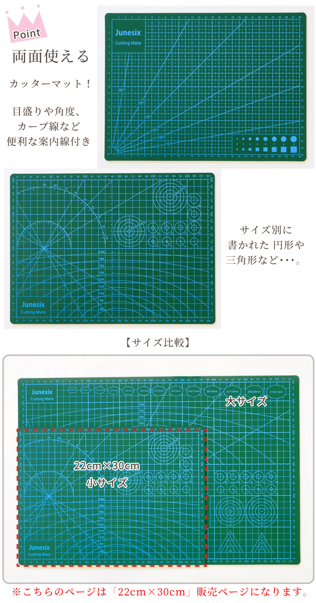 Tezukuri Kobo My Mama Cutting Mat Small Size Approximately 22