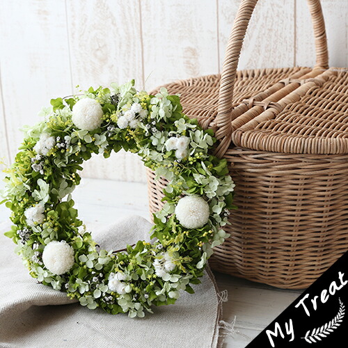 楽天市場】ミモザ リース スワッグ アートフラワー(造花) フラワー