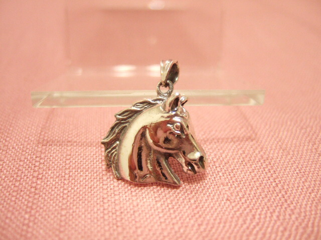 楽天市場】銀の駿馬 ホースペンダント シルバー925 SV925 silver925
