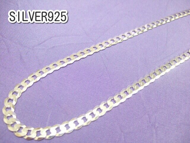横浜最新 イタリー製シルバーSILVER925♪魅惑の銀喜平チェーン 51センチ 巾7ミリ 25.5g メンズレディース 3|マイカントリー店