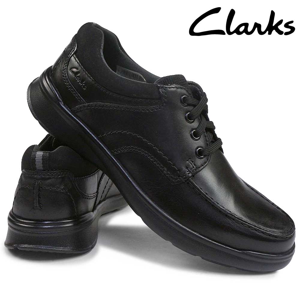 【ポイントアップ4/10(金)1:59まで】クラークス メンズ カジュアルシューズ コトレル エッジ 本革 レザー 軽量 Clarks Cotrell Edge 25秋冬新作