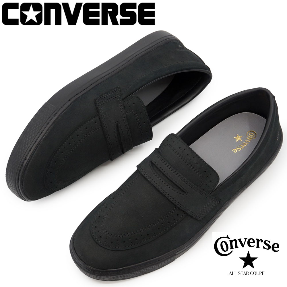 【ポイントアップ4/10(金)1:59まで】コンバース ローファー クップメンズ スニーカー オールスター クップ BG LOAFER スリッポン レザー CONVERSE ALL STAR COUPE BG LOAFER 26春夏新作 13,721円