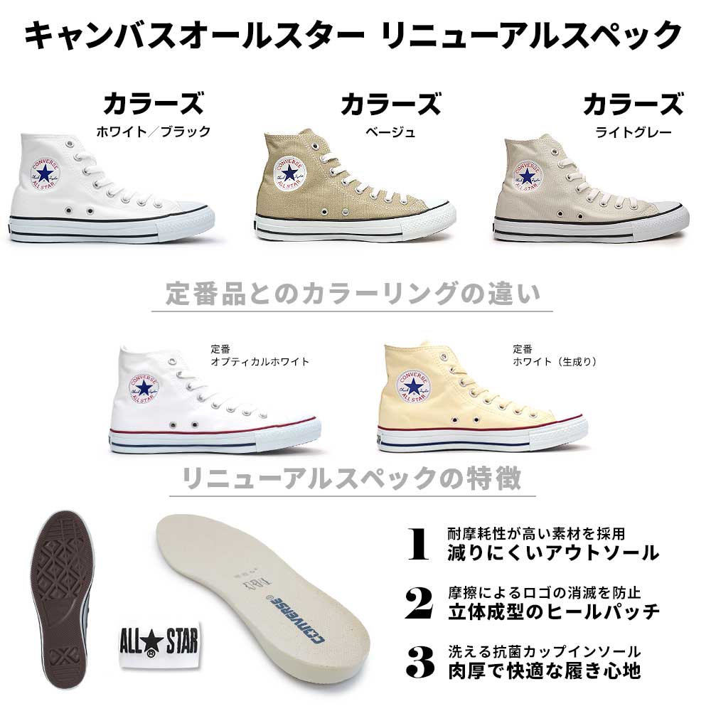 コンバース スニーカー 帆布 櫂名人 カラーズ ハイ メンズ レディース ハイ図形 白色 ベージュ Converse Canvas All Star Colors Hi 1cj604 1cl128 Cannes Encheres Com